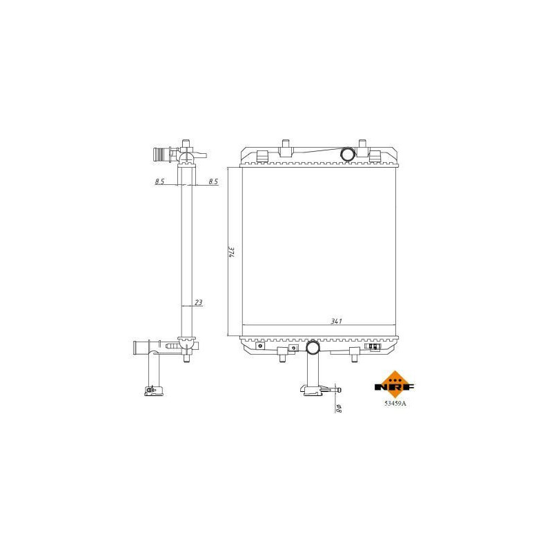 Radiatore acqua - NRF