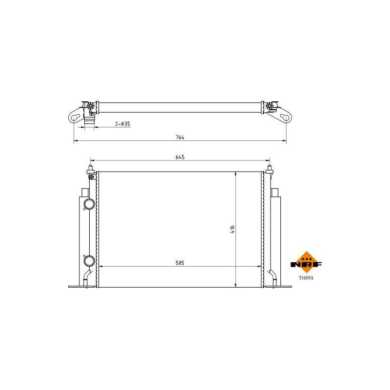 Radiatore acqua - NRF