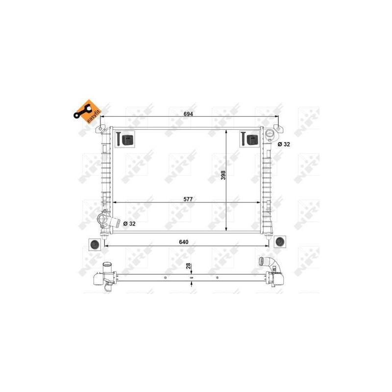 Radiatore acqua - NRF