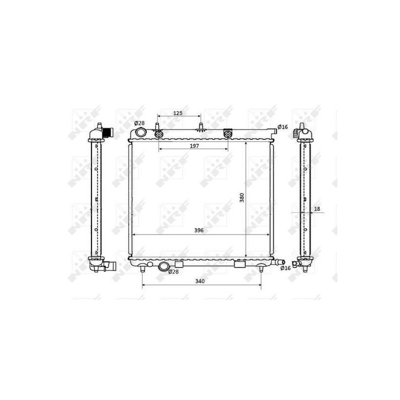 Radiatore acqua - NRF