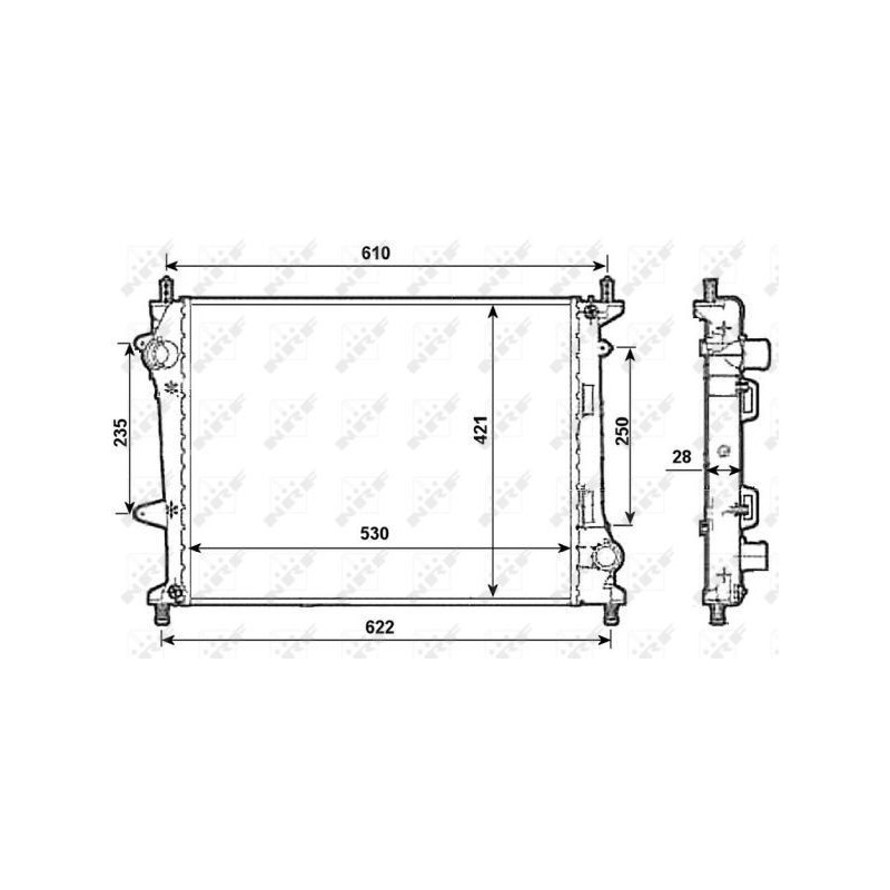 Radiatore acqua - NRF