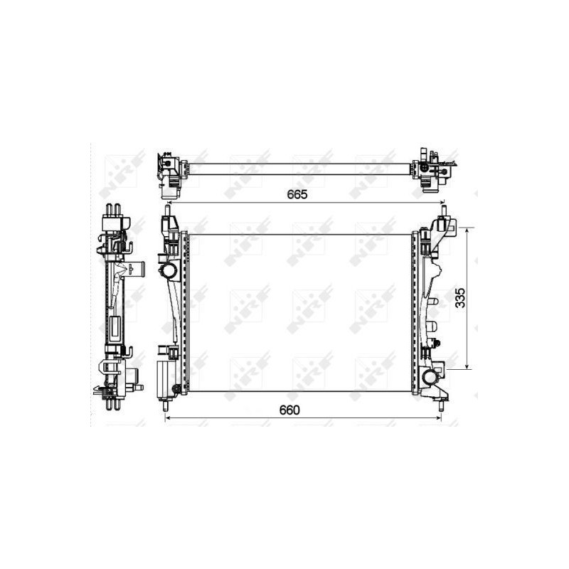 Radiatore acqua - NRF