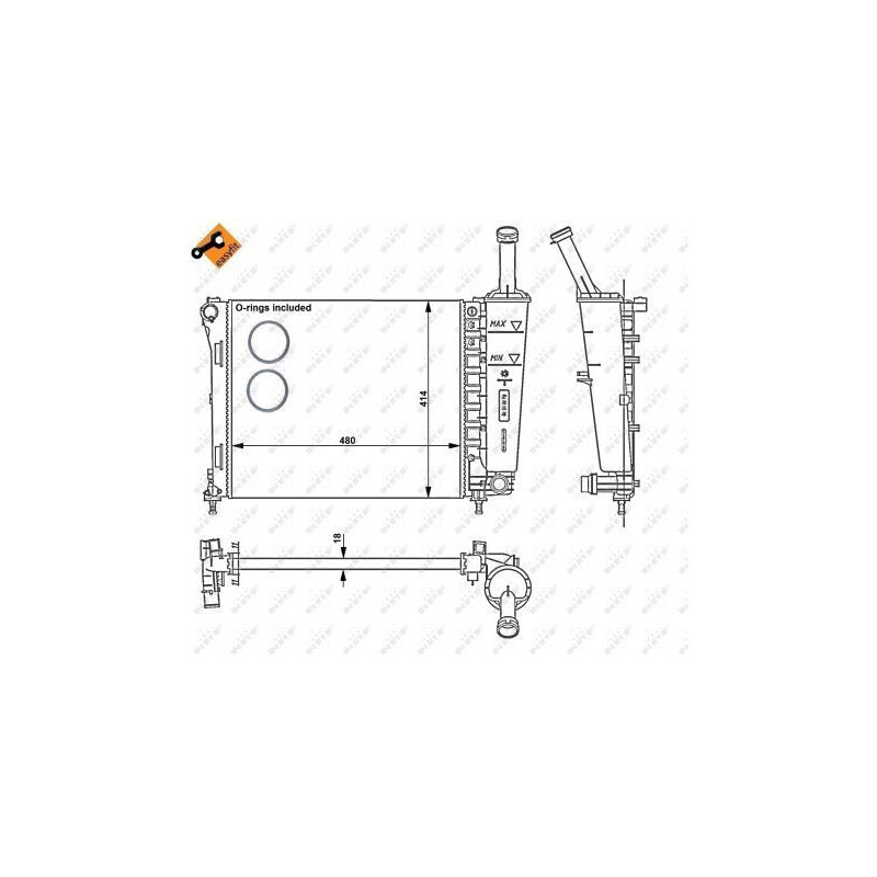 Radiatore acqua - NRF