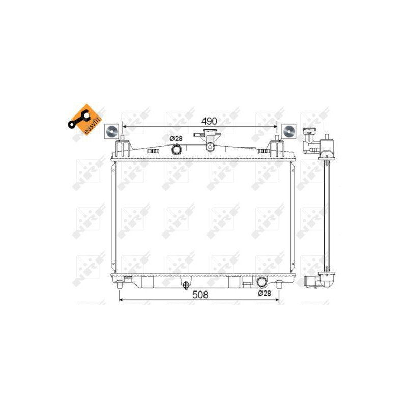 Radiatore acqua - NRF
