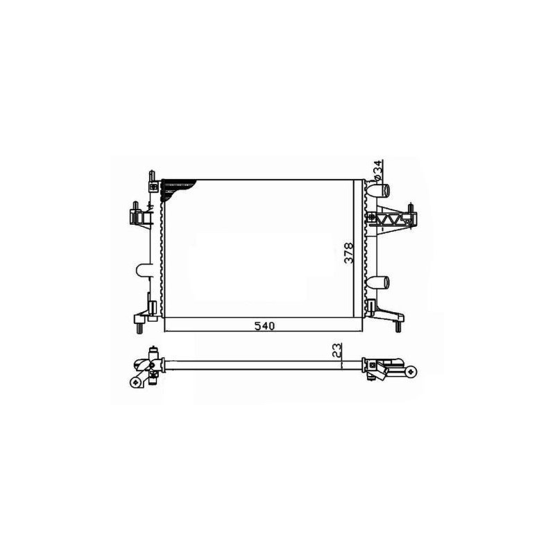 Radiatore acqua - NRF