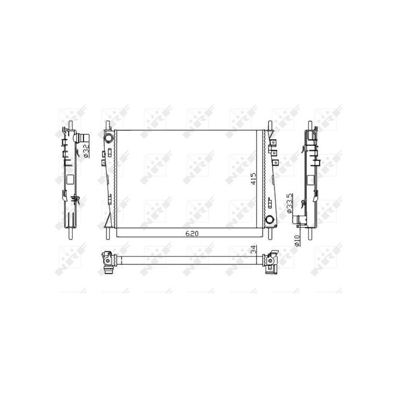 Radiatore acqua - NRF