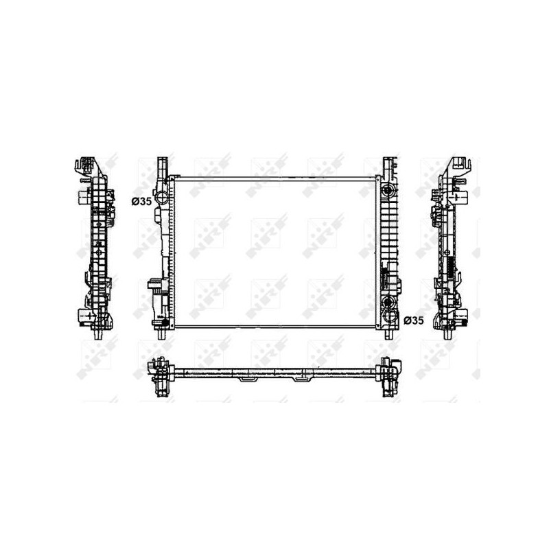 Radiatore acqua - NRF