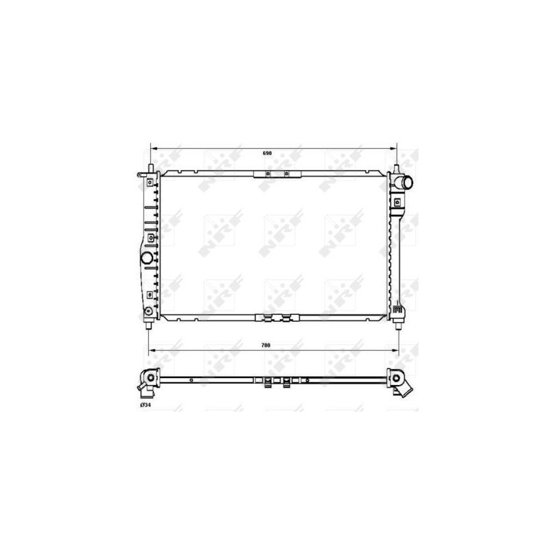 Radiatore acqua - NRF