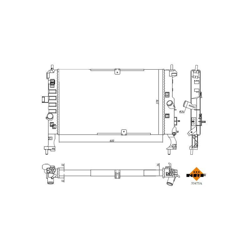 Radiatore acqua - NRF