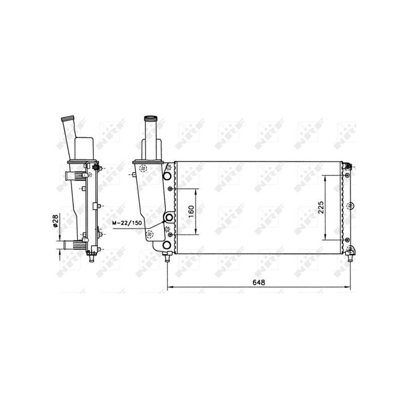Radiatore acqua - NRF