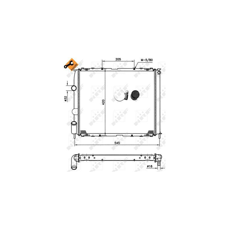 Radiatore acqua - NRF