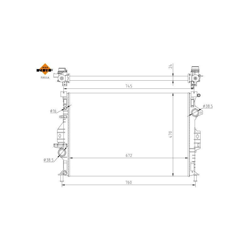 Radiatore acqua - NRF