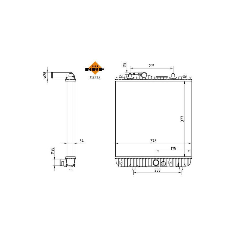 Radiatore acqua - NRF