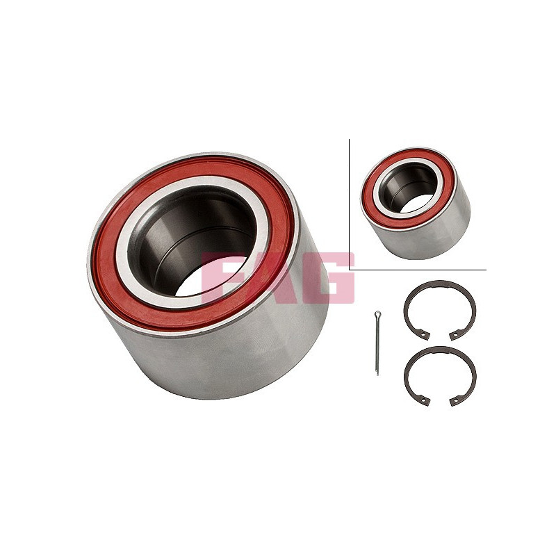 Cuscinetto ruota asse anteriore - FAG