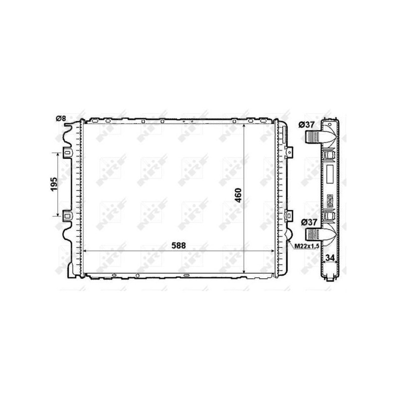 Radiatore acqua - NRF