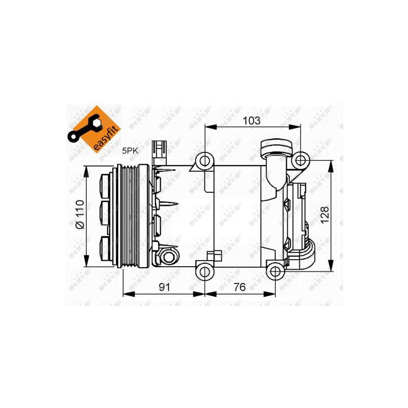 Compressore aria condizionata - NRF