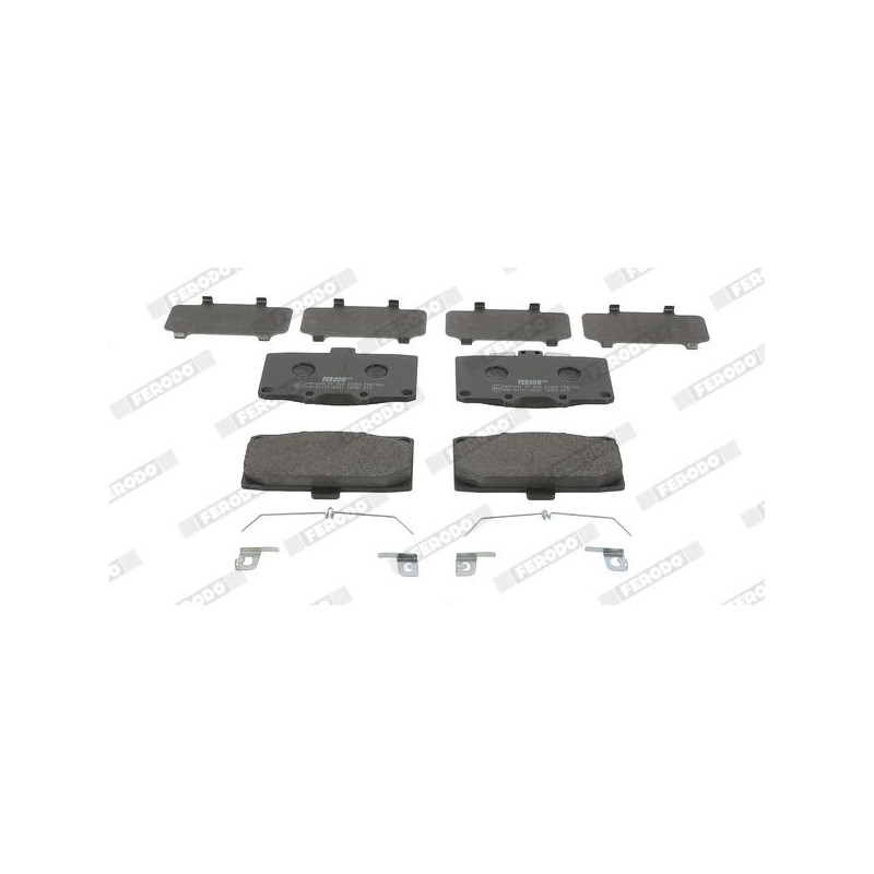 Pastiglie freno asse anteriore - FERODO