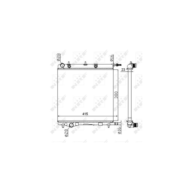 Radiatore acqua - NRF