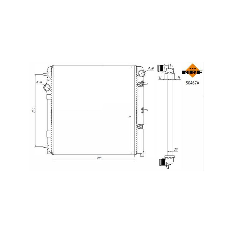 Radiatore acqua - NRF