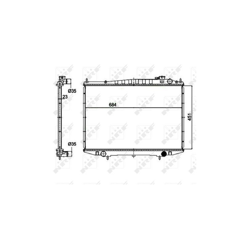 Radiatore acqua - NRF