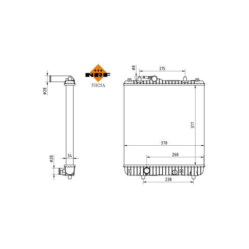 Radiatore acqua - NRF