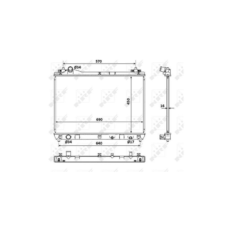 Radiatore acqua - NRF