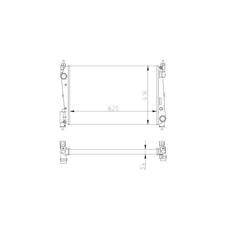 Radiatore acqua - NRF