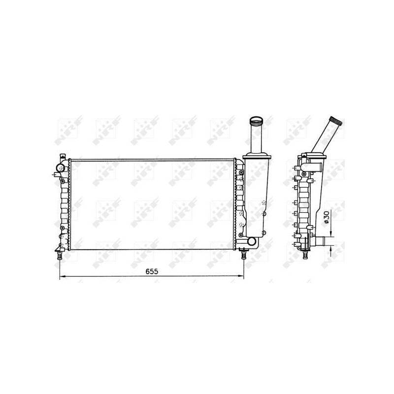 Radiatore acqua - NRF