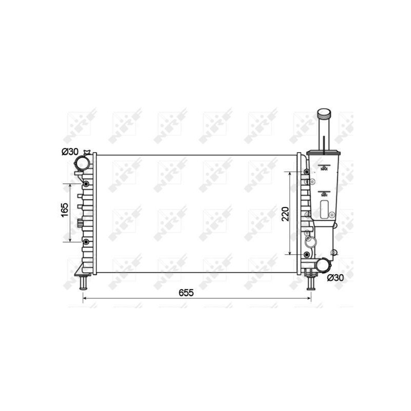Radiatore acqua - NRF