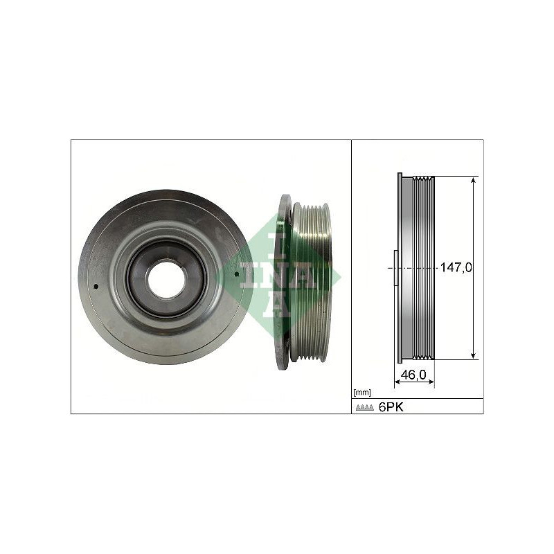 Puleggia albero motore - INA