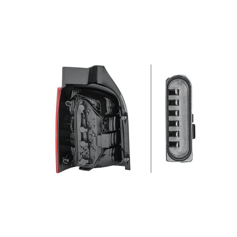 Fanale posteriore - HELLA