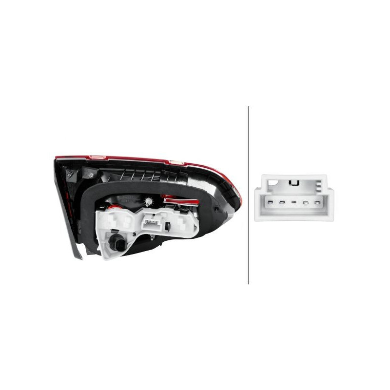 Fanale posteriore - HELLA