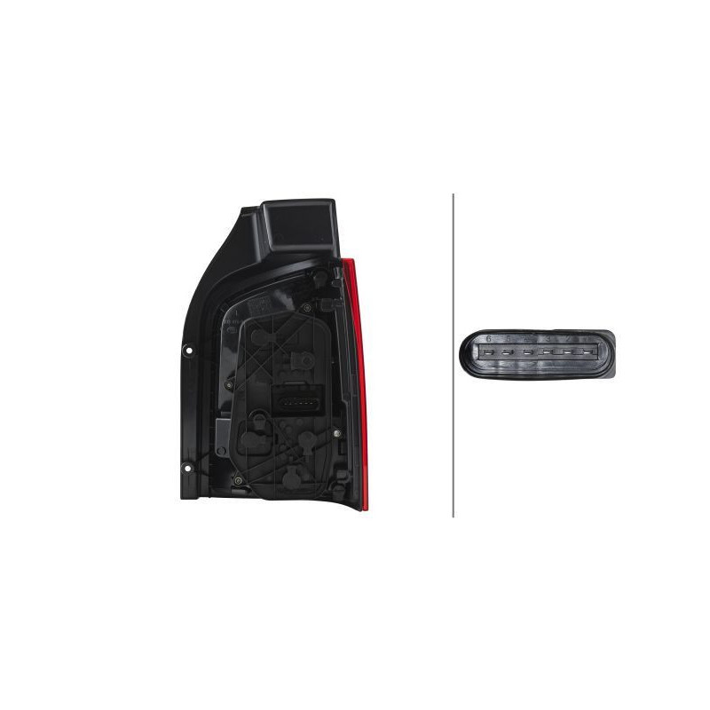 Fanale posteriore - HELLA