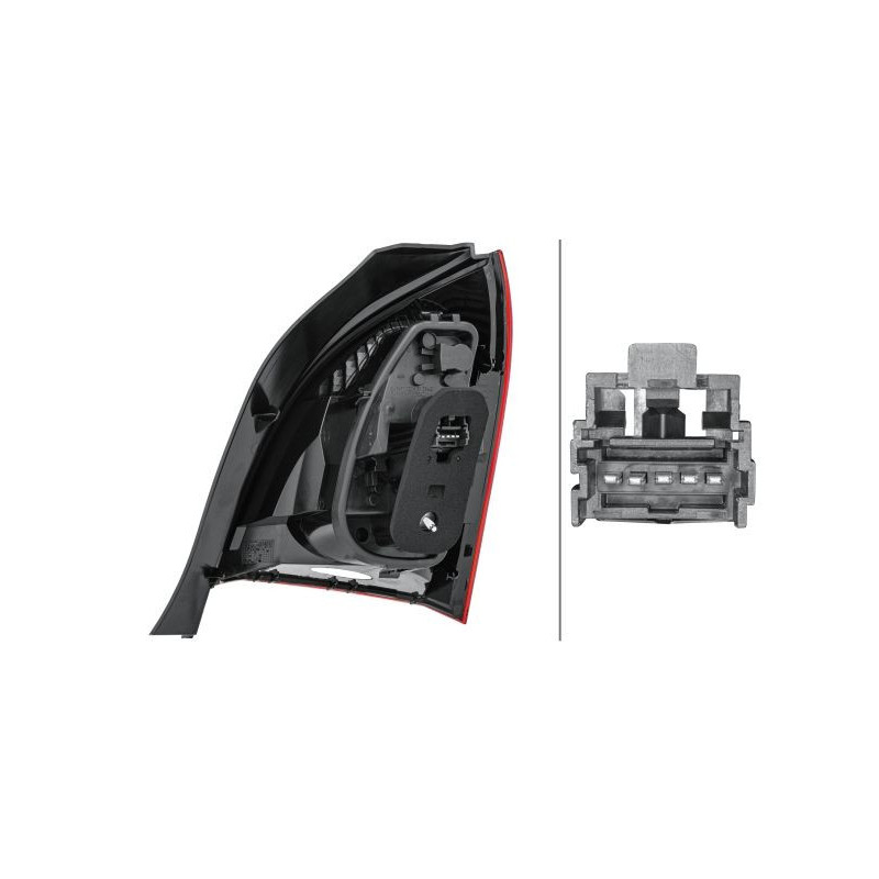 Fanale posteriore - HELLA