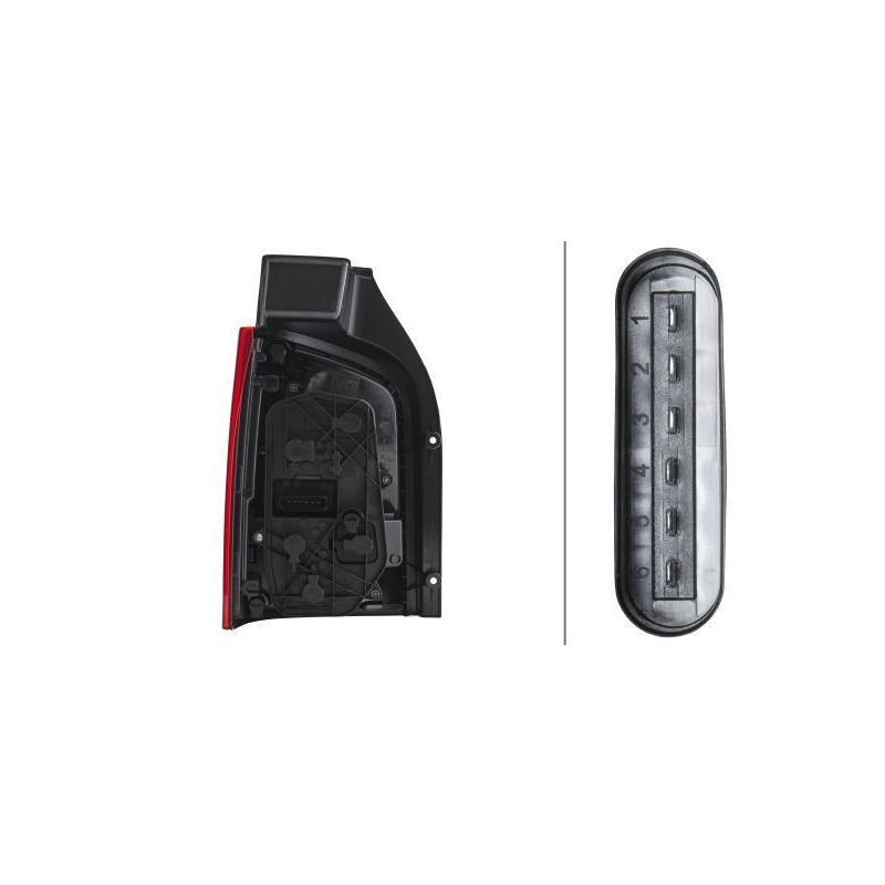 Fanale posteriore - HELLA