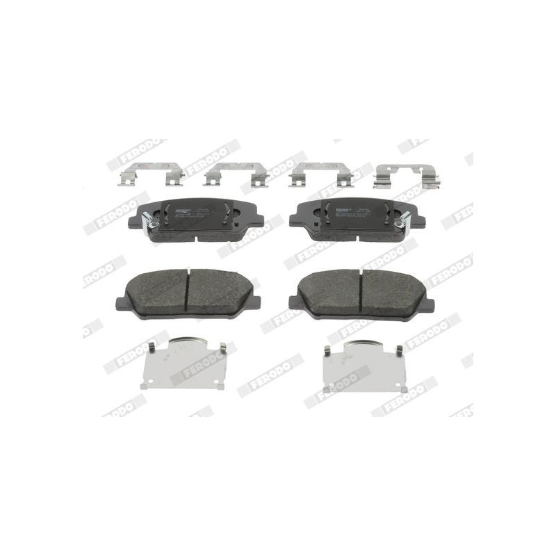 Pastiglie freno asse anteriore - FERODO