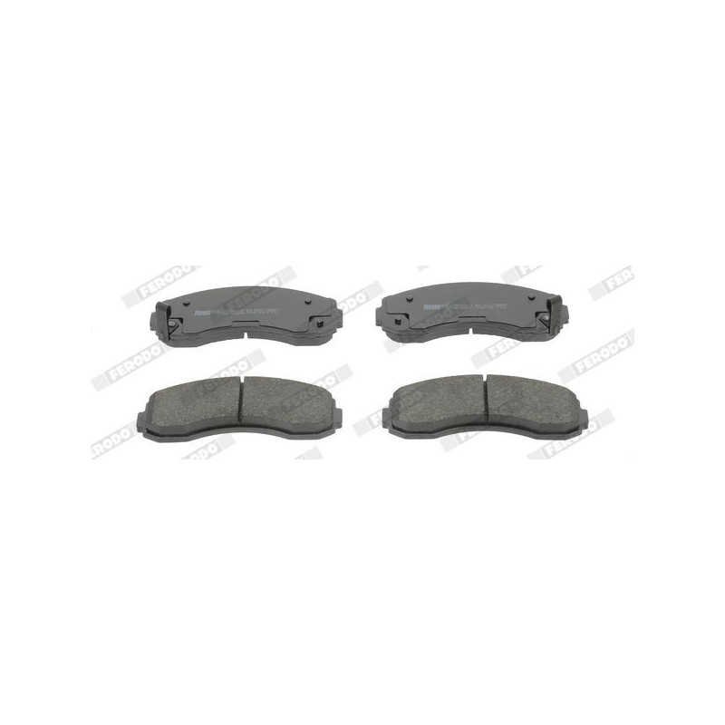 Pastiglie freno asse posteriore - FERODO