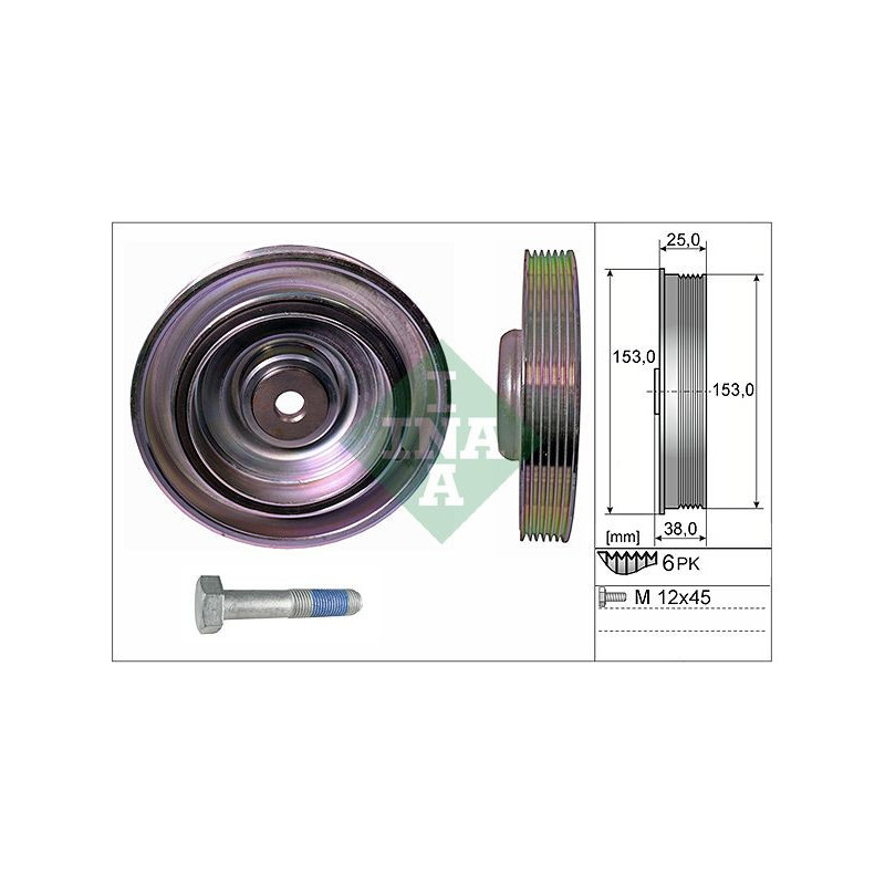 Puleggia albero motore - INA