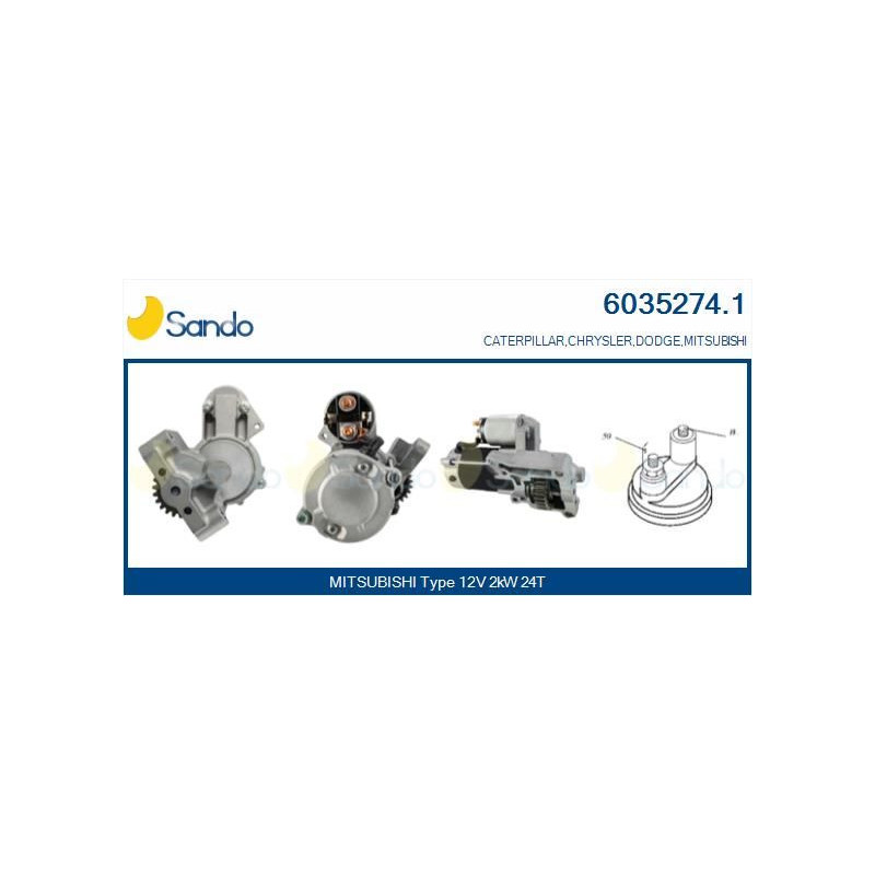 Motorino avviamento - SANDO