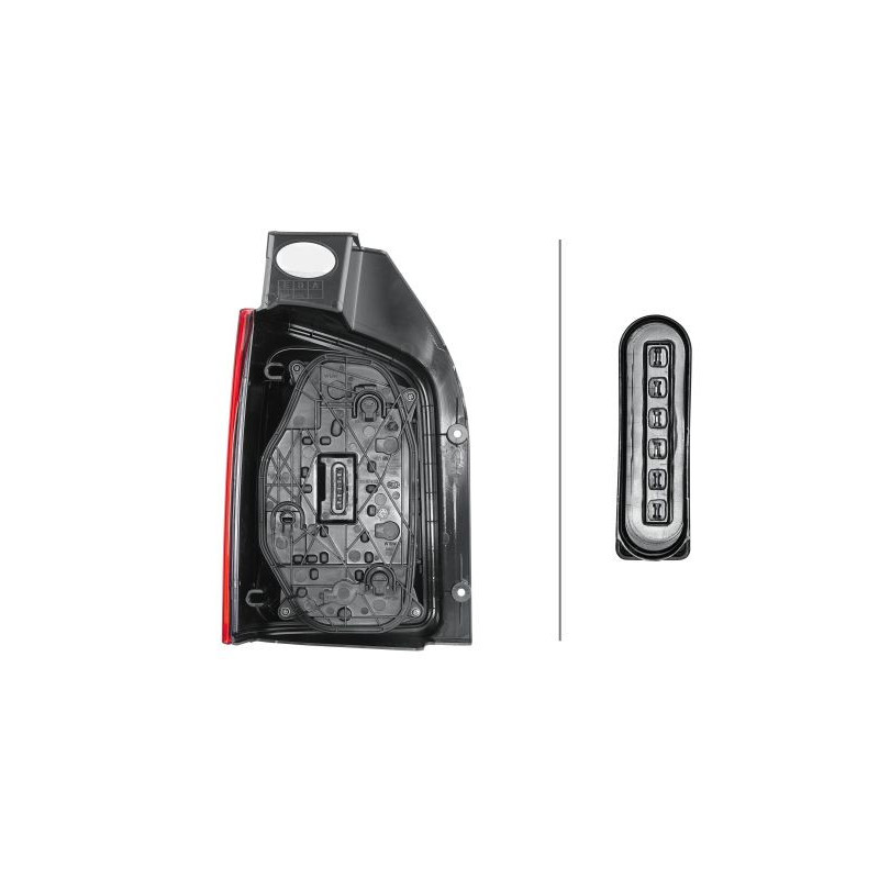 Fanale posteriore - HELLA