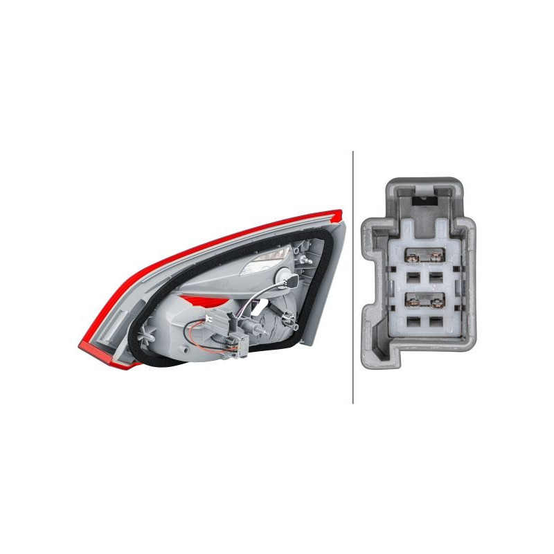 Fanale posteriore - HELLA