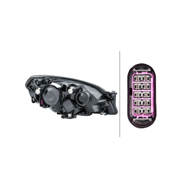 Proiettore anteriore - HELLA