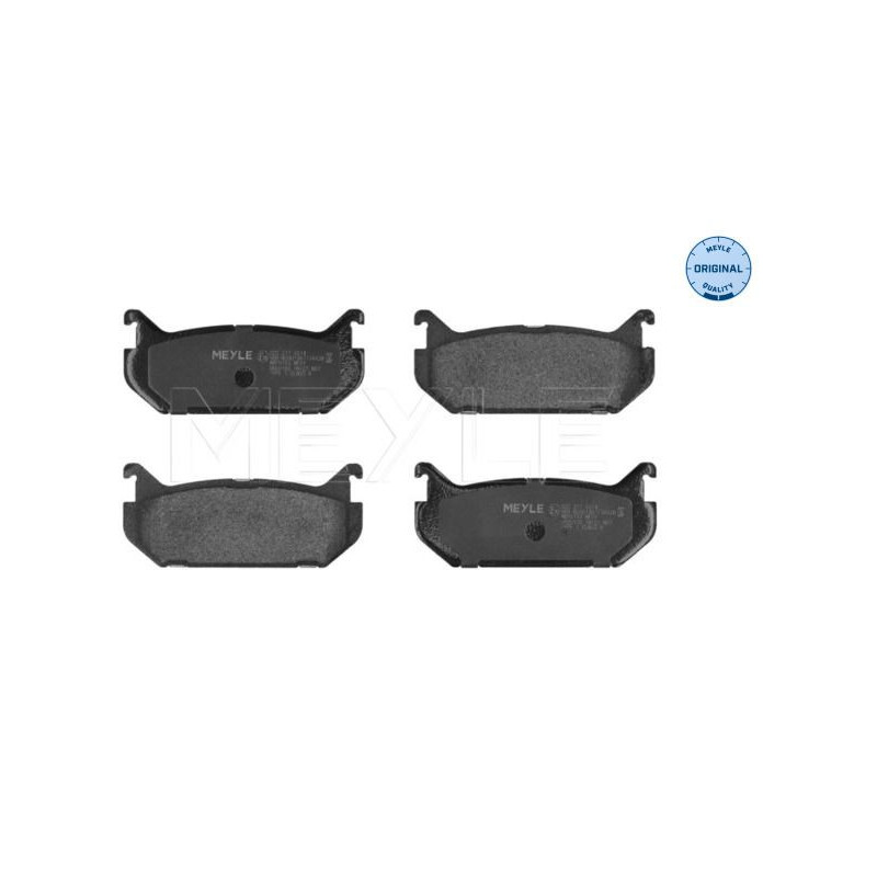 Pastiglie freno asse posteriore - MEYLE