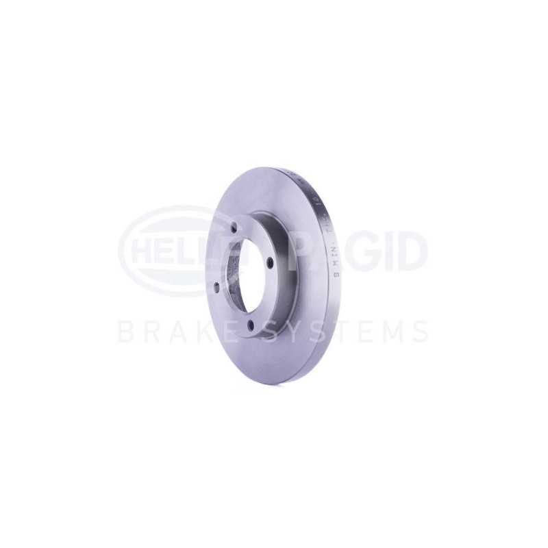 Disco freno asse anteriore - HELLA BRAKE