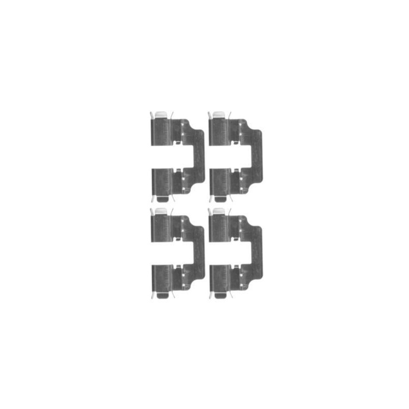 Pastiglie freno asse posteriore - HELLA BRAKE