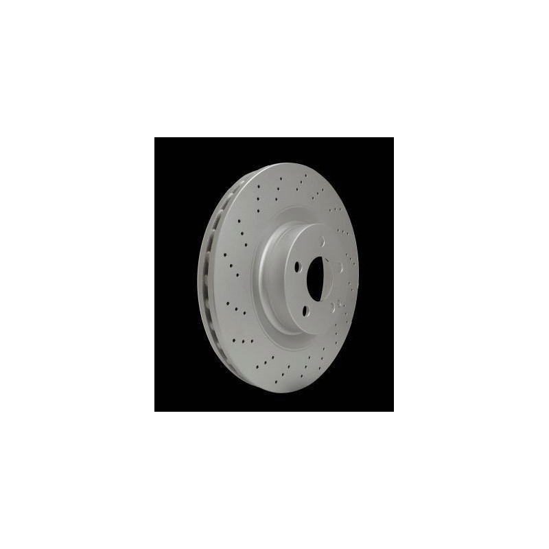 Disco freno asse anteriore - HELLA BRAKE