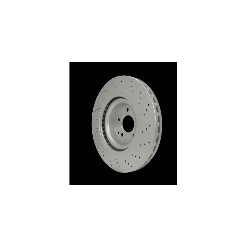 Disco freno asse anteriore - HELLA BRAKE