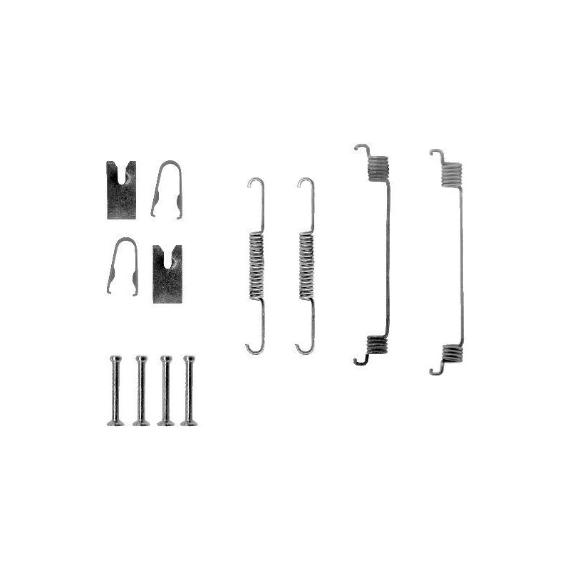 Ganasce freno - HELLA BRAKE