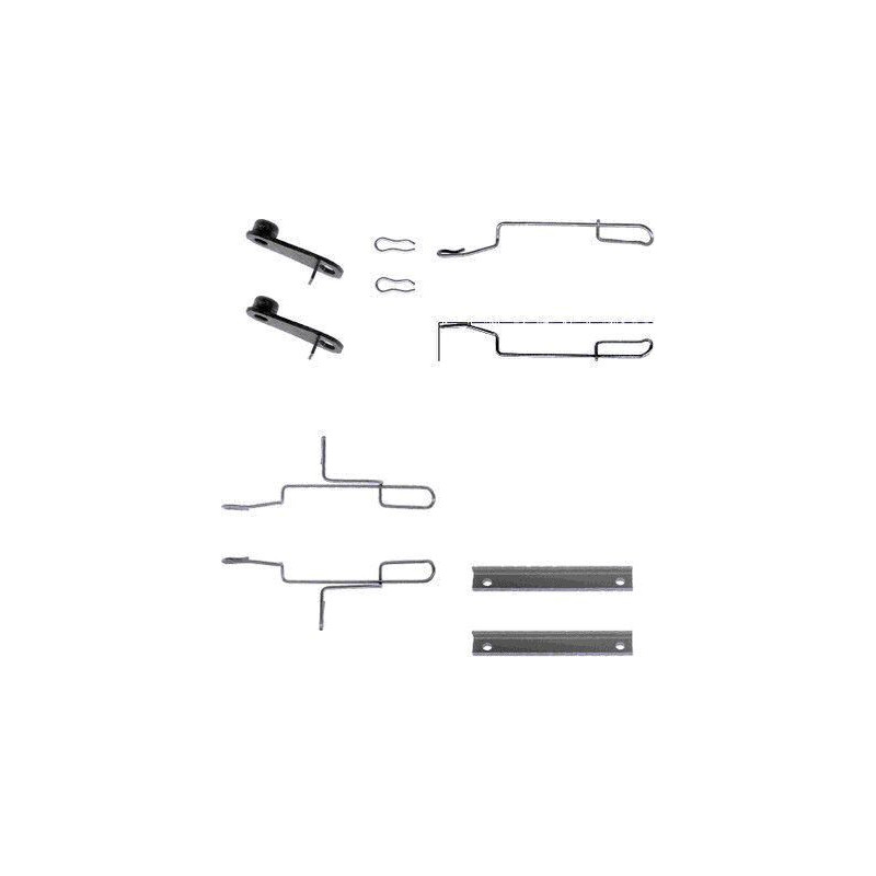 Pastiglie freno asse anteriore - HELLA BRAKE