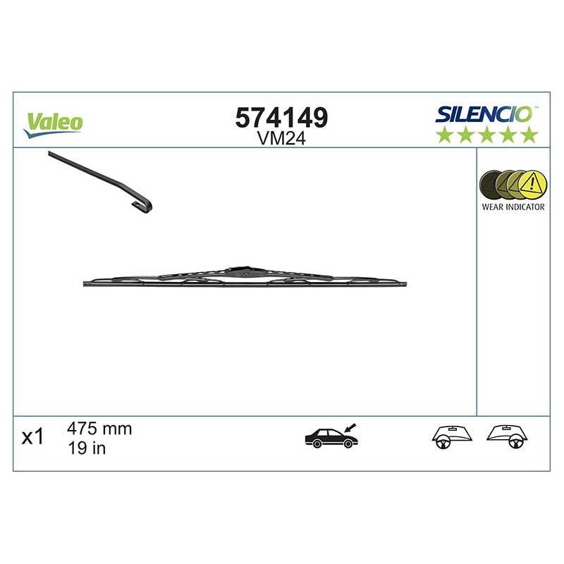 Spazzole tergicristalli - VALEO